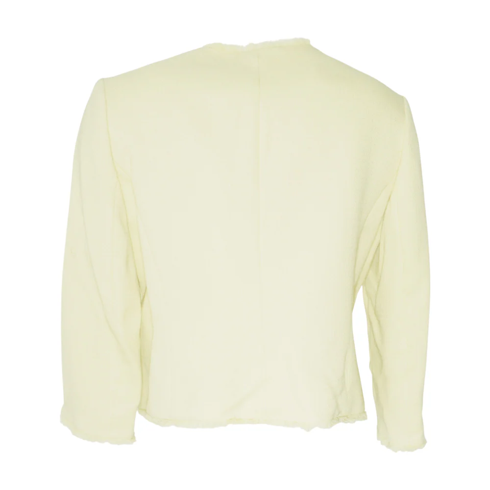 Green Solid Blazer - Image 2