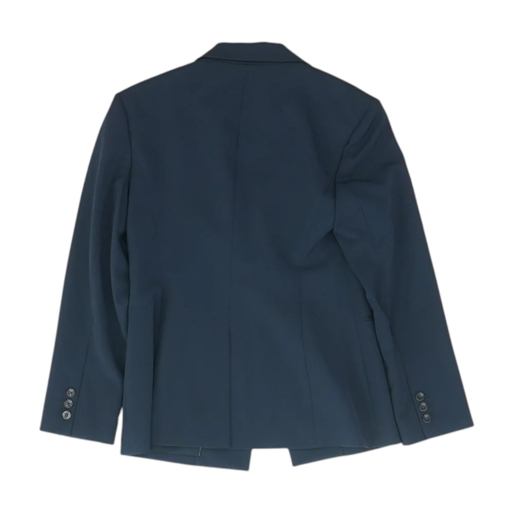 Navy Solid Blazer - Image 2