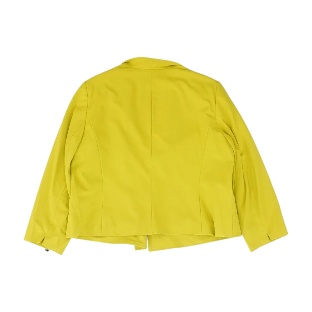 Green Plus Solid Blazer - Image 2