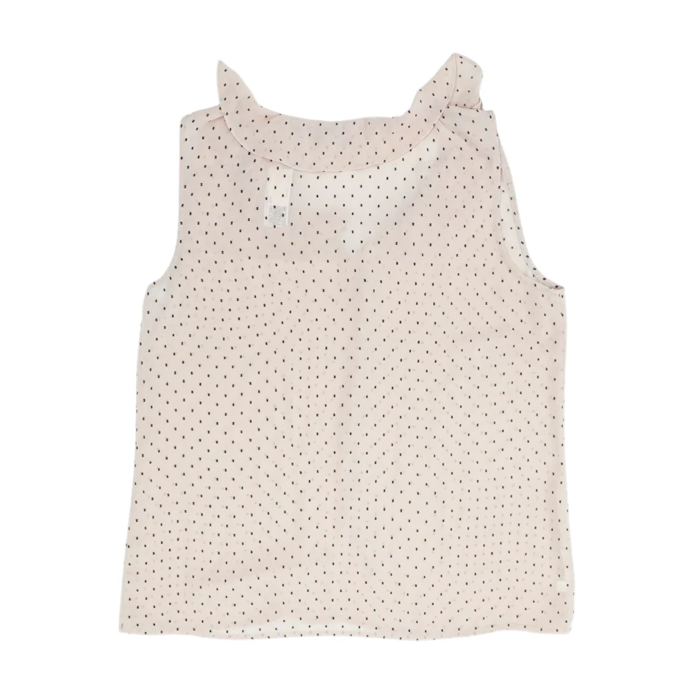 Beige Geometric Blouse - Image 2