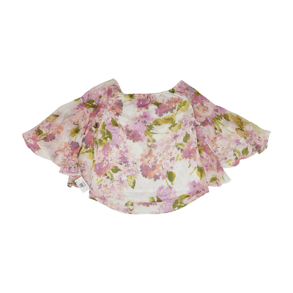 Pink Floral Blouse - Image 2