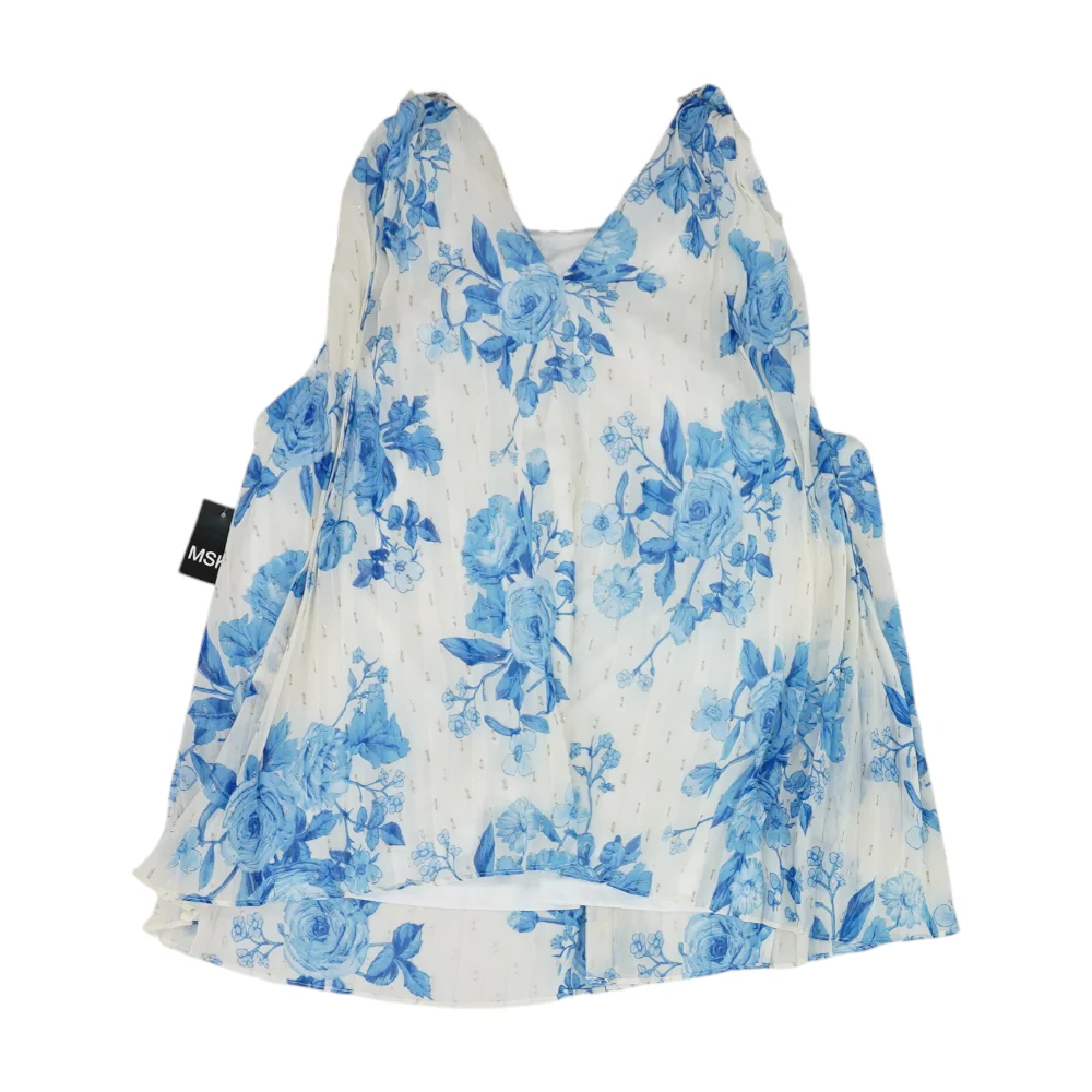 Blue Floral Blouse - Image 2