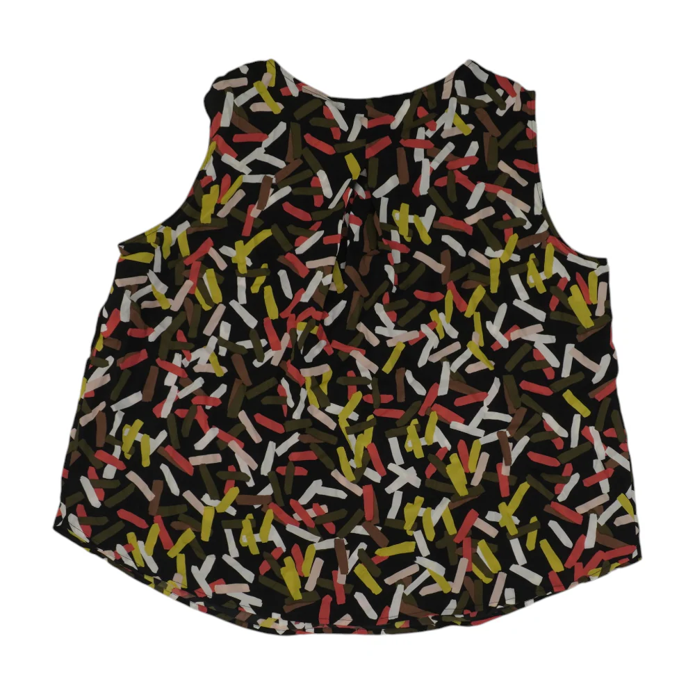 Black Graphic Blouse - Image 2