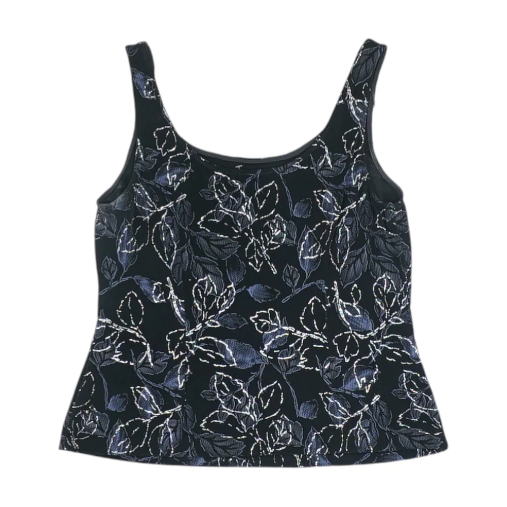 Black Floral Blouse - Image 2