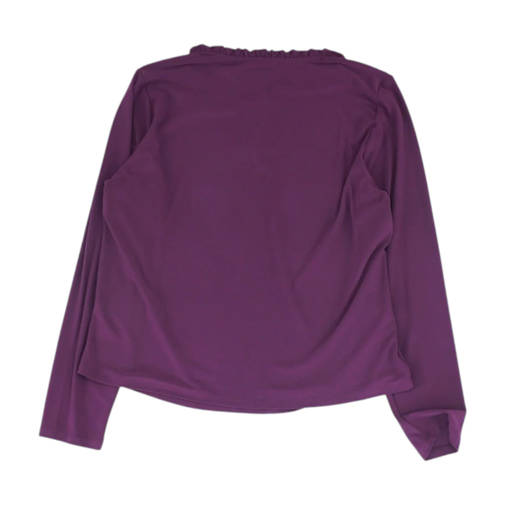 Deep Purple Blouse - Image 2