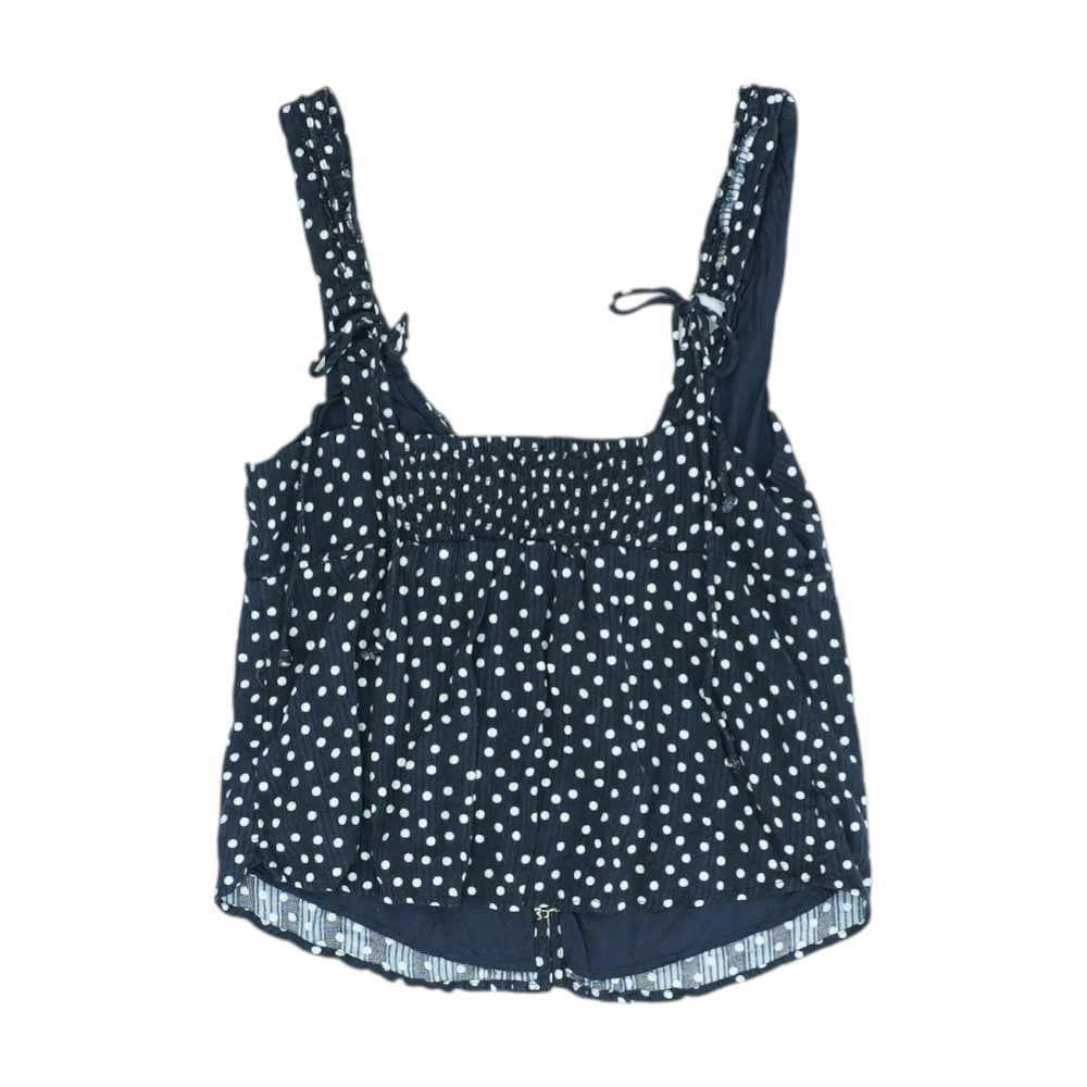 Black Polka Dot Blouse - Image 2