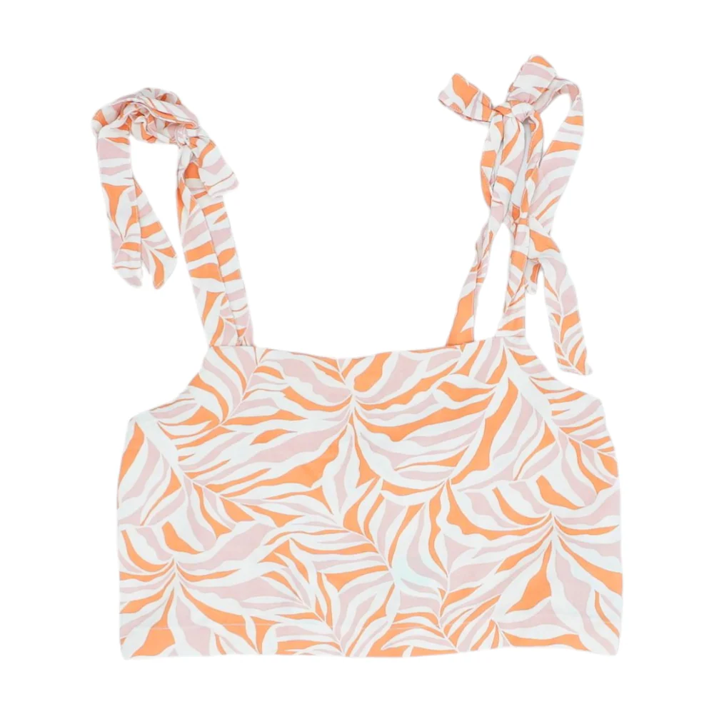Ivory Print Blouse - Image 2
