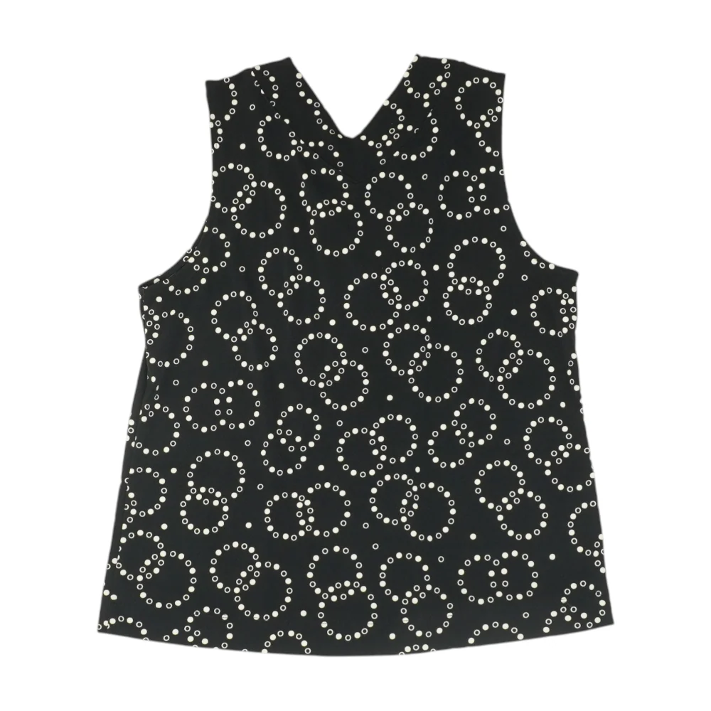 Black Polka Dot Blouse - Image 2