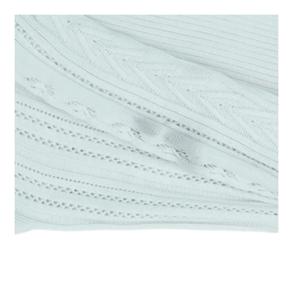White Cardigan Sweater - Image 3