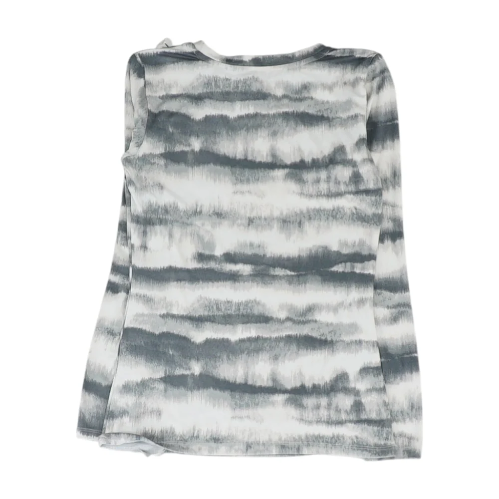 White Tie-Dye Blouse - Image 2