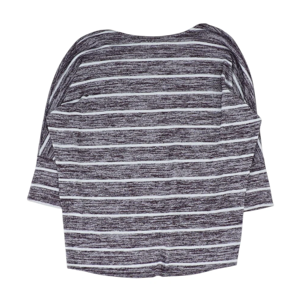 Maroon Striped Blouse - Image 2