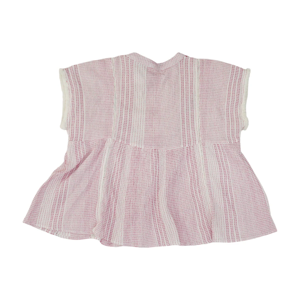 Pink Print Blouse - Image 2