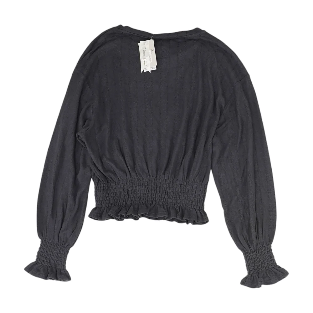 Gray Petite Blouse - Image 2