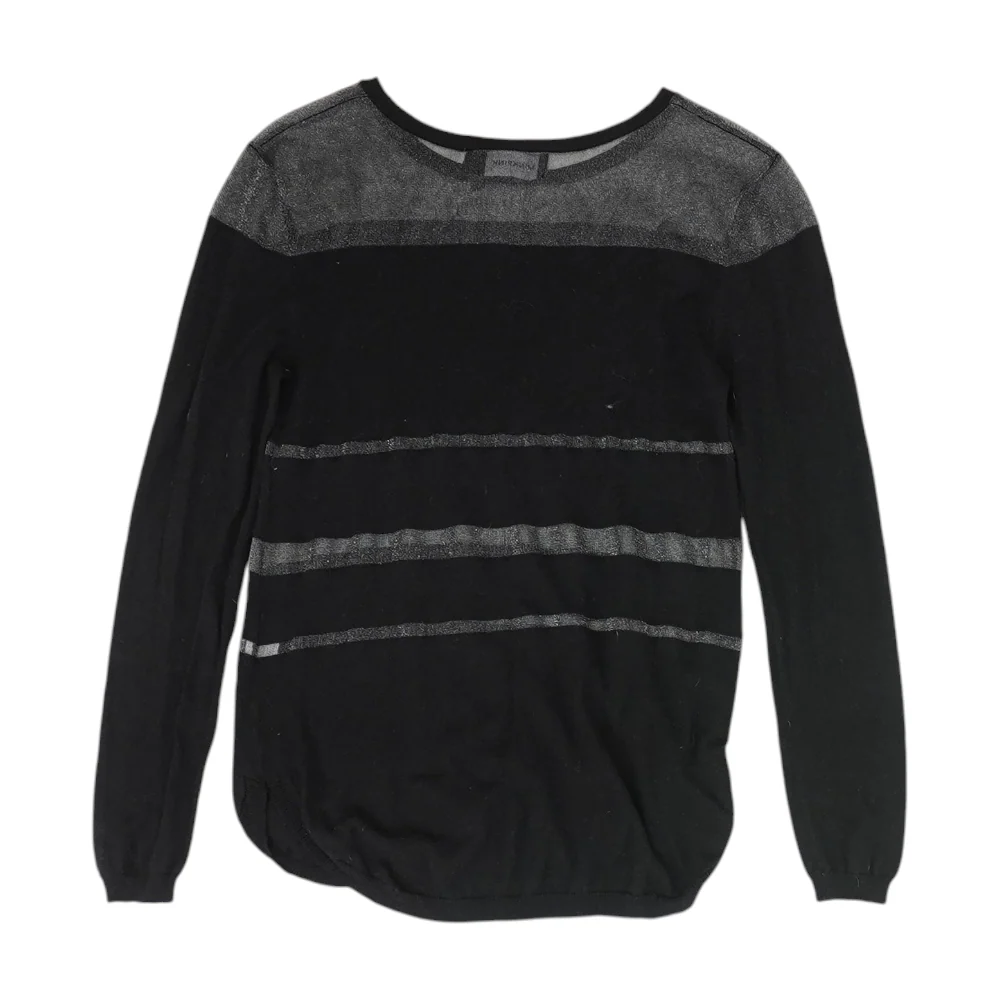 Black Striped Blouse - Image 2