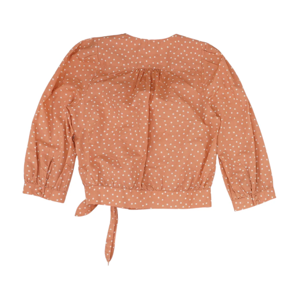Coral Print Blouse - Image 2