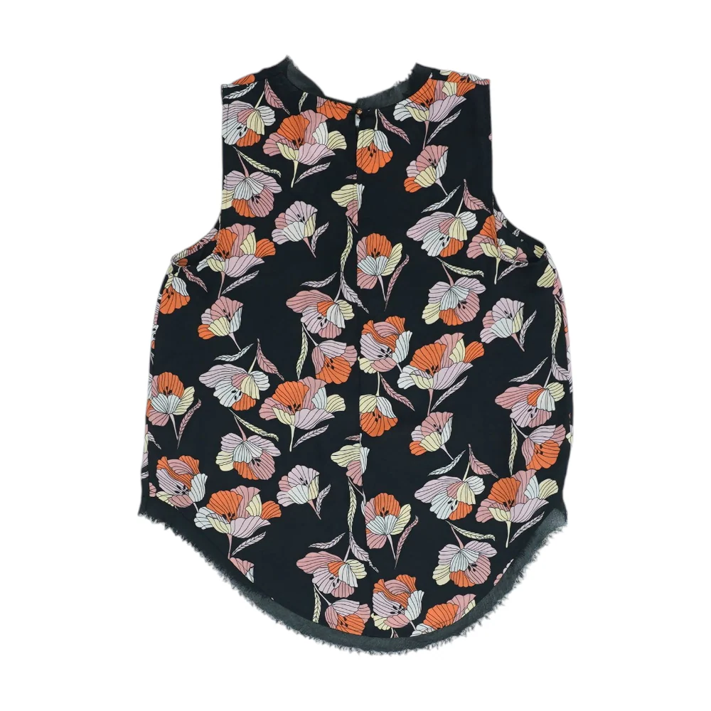 Beige Floral Blouse - Image 2