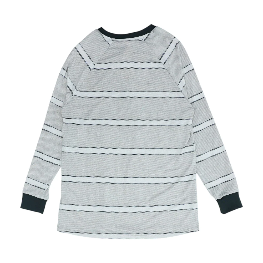 Gray Striped Blouse - Image 2