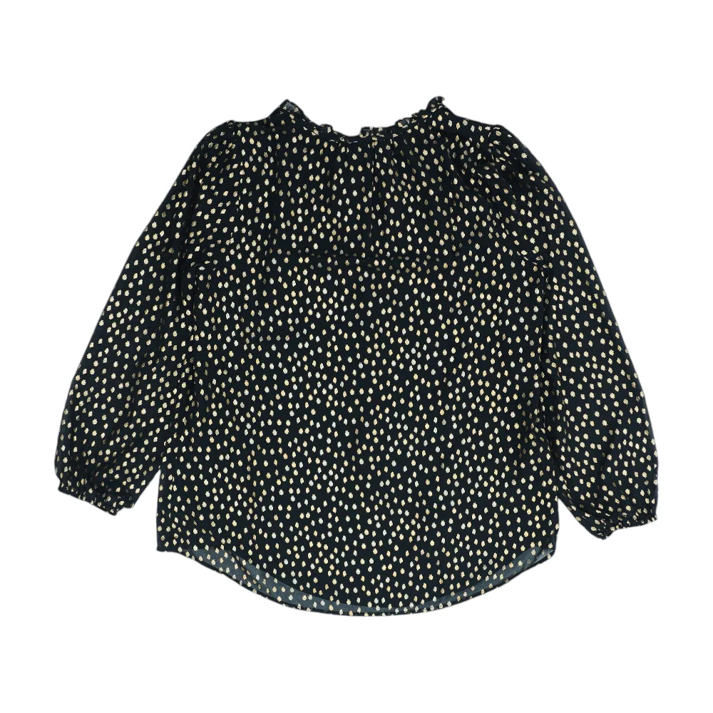 Black Polka Dot Blouse - Image 2