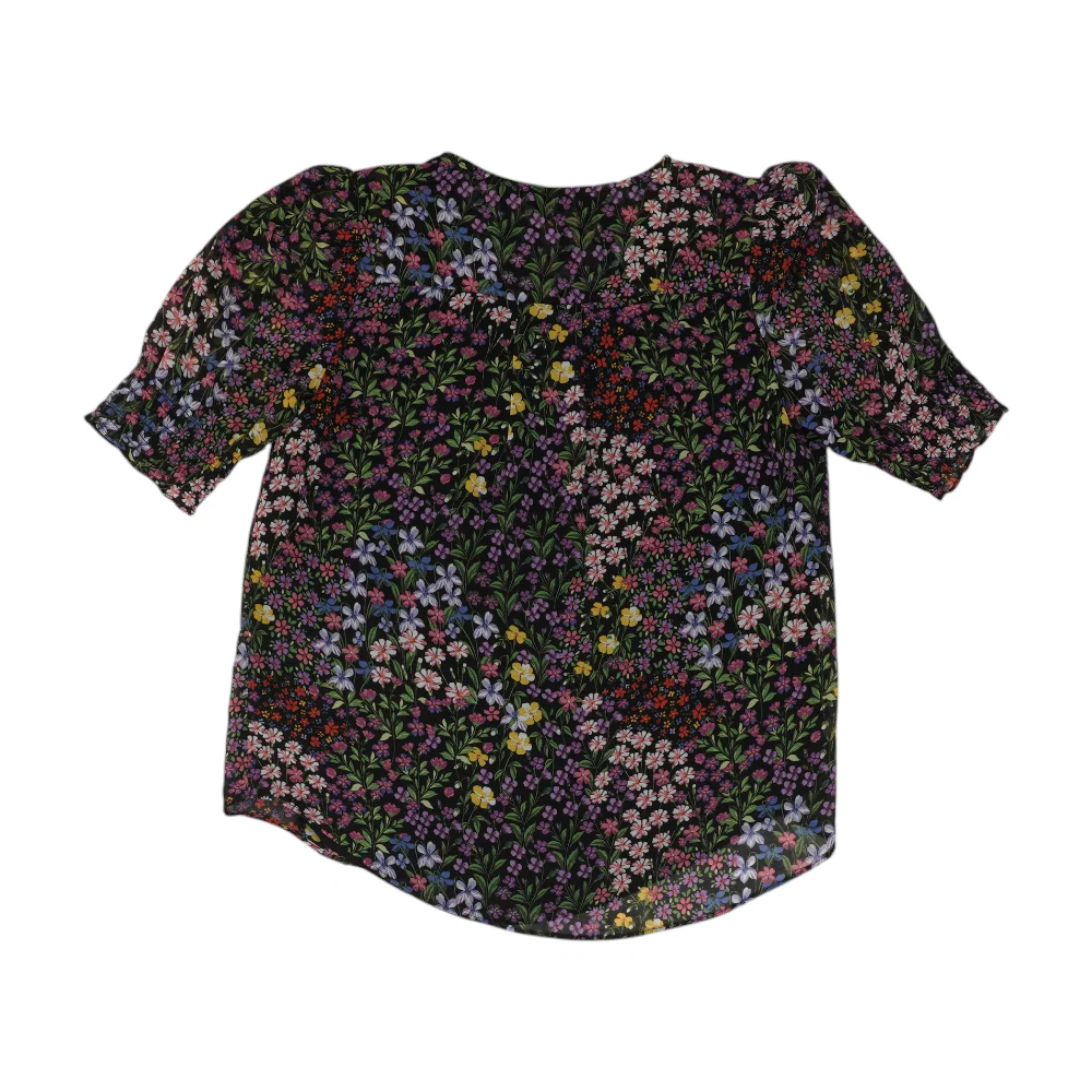Black Floral Blouse - Image 2