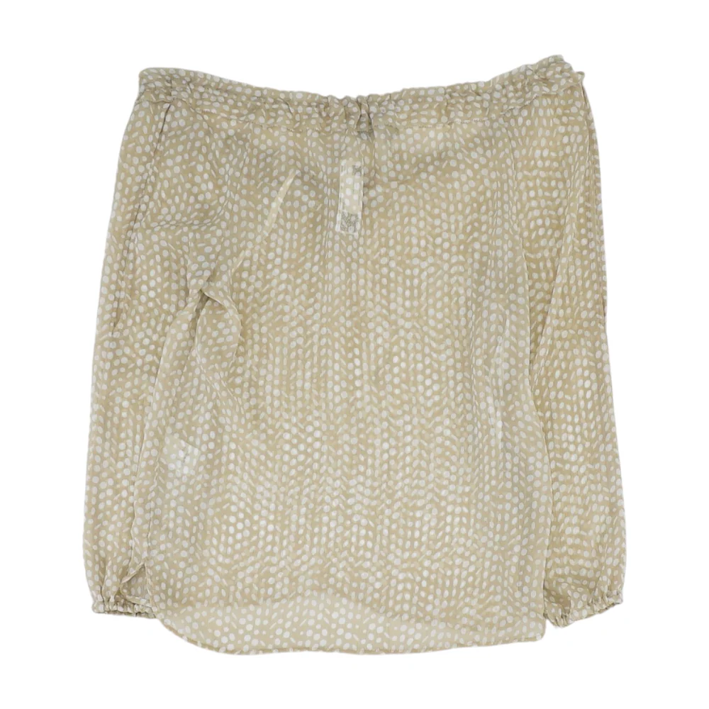 Beige Polka Dot Blouse - Image 2