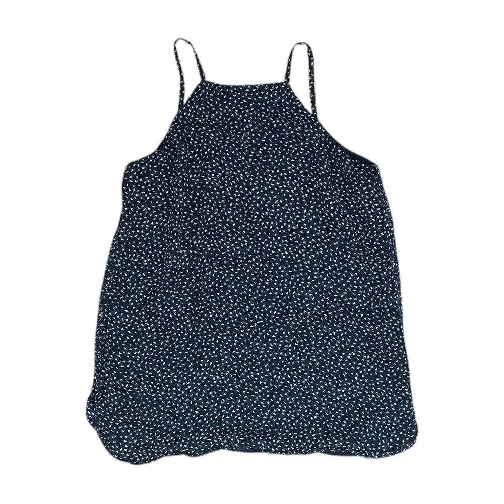 Navy Print Blouse - Image 2