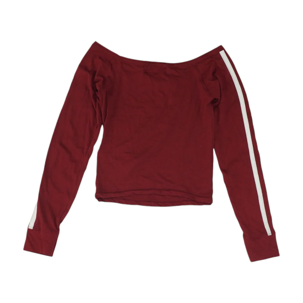 Red Cropped Blouse - Image 2