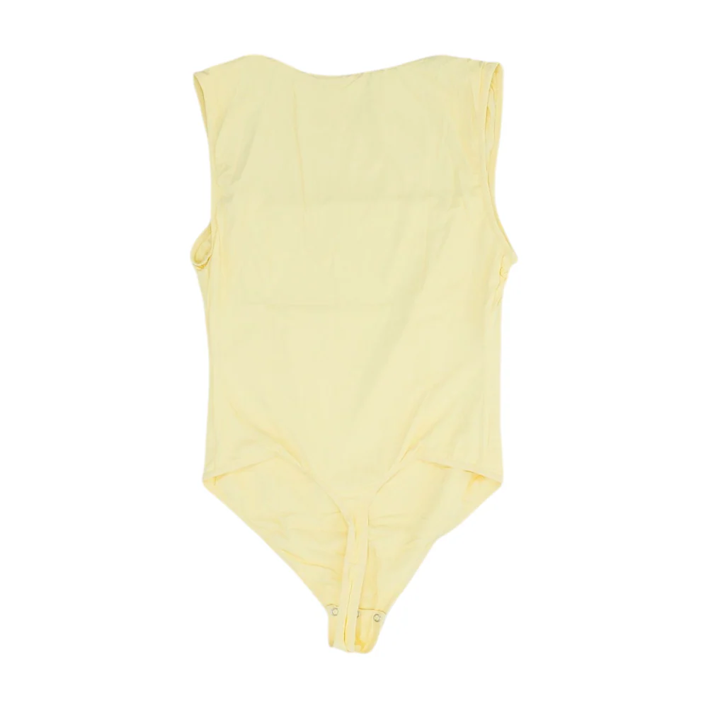 Yellow Bodysuit Blouse - Image 2