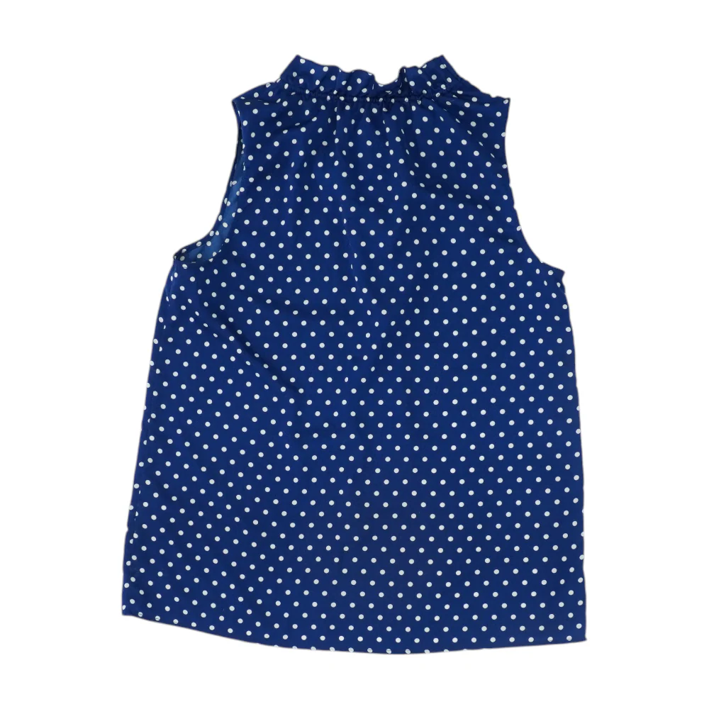 Blue Polka Dot Blouse - Image 2