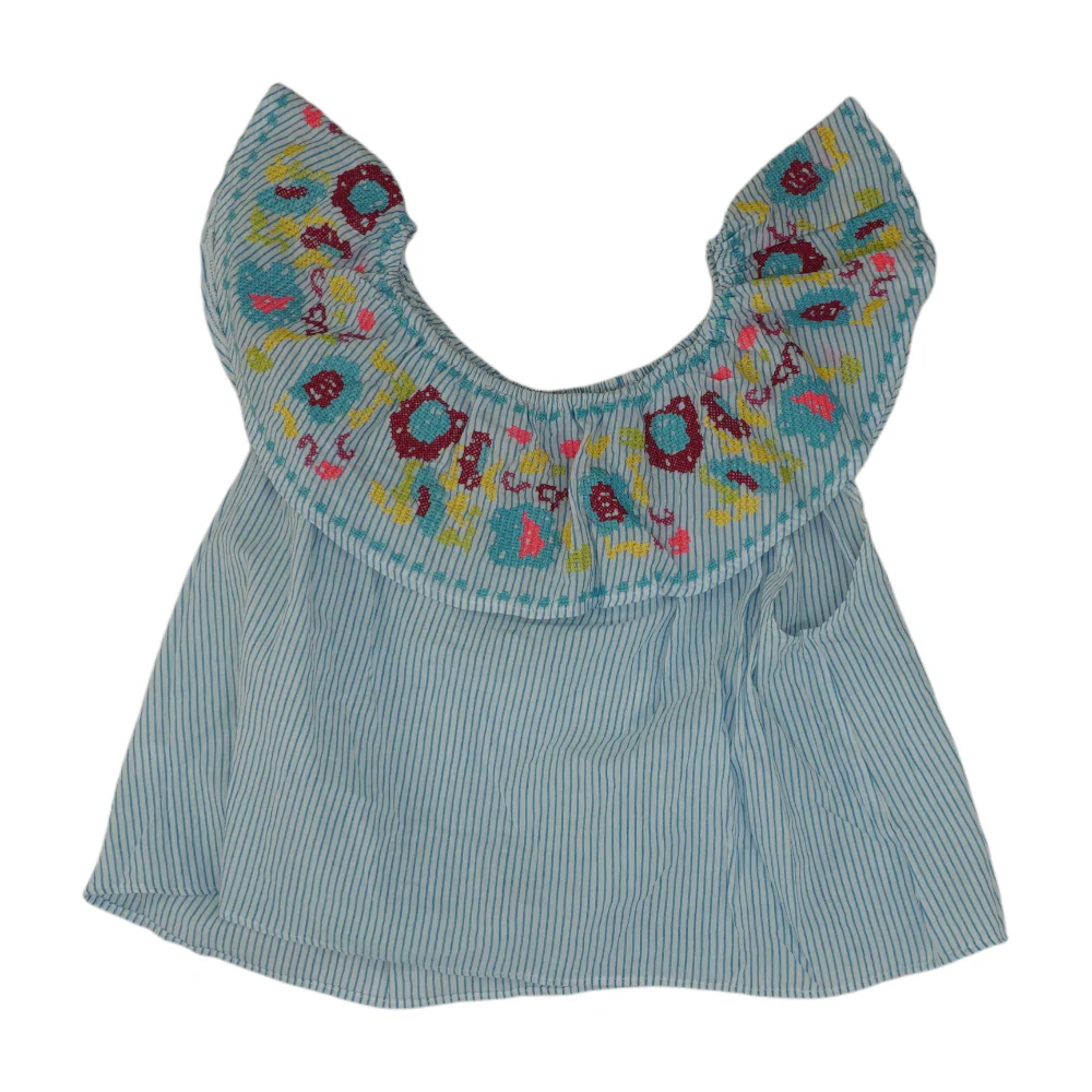 Blue Striped Blouse - Image 2