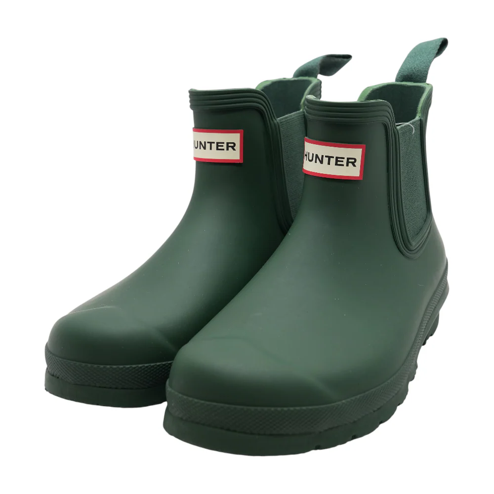 Green Ankle Boots