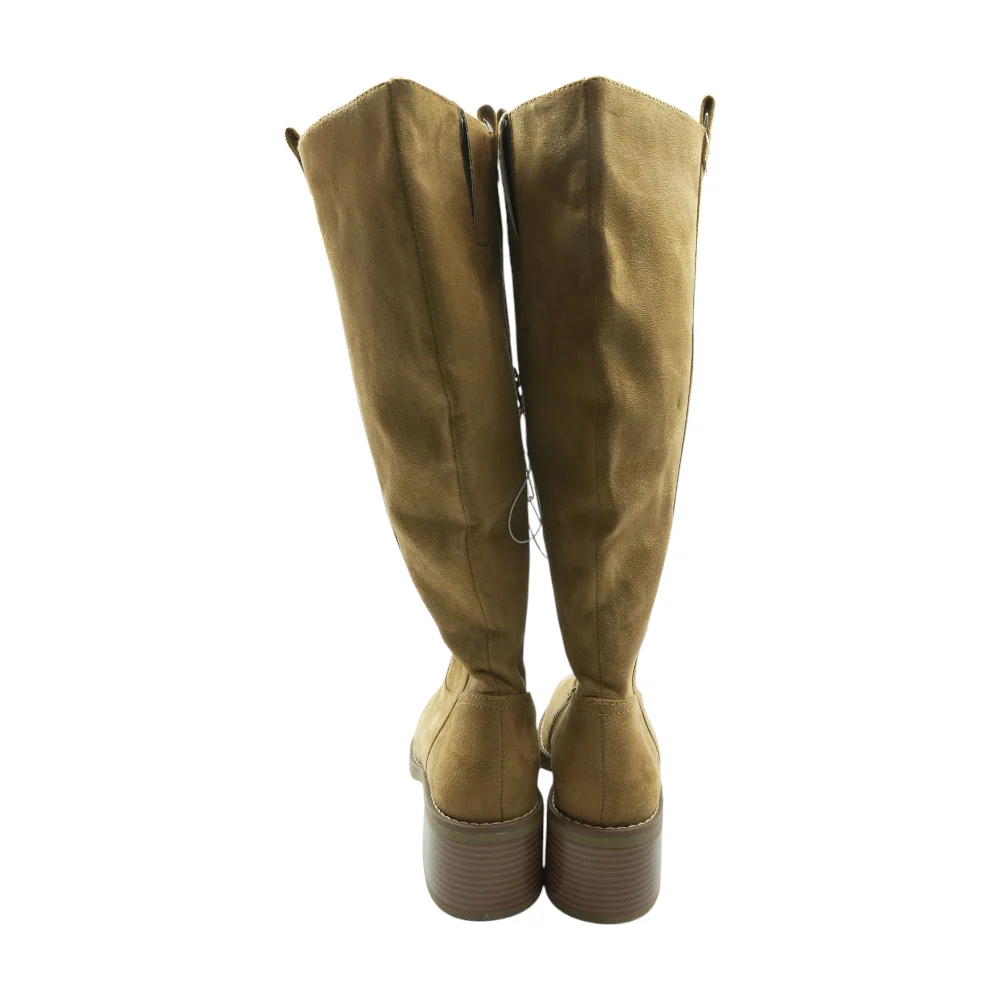 Tan Knee-High Boots - Image 2