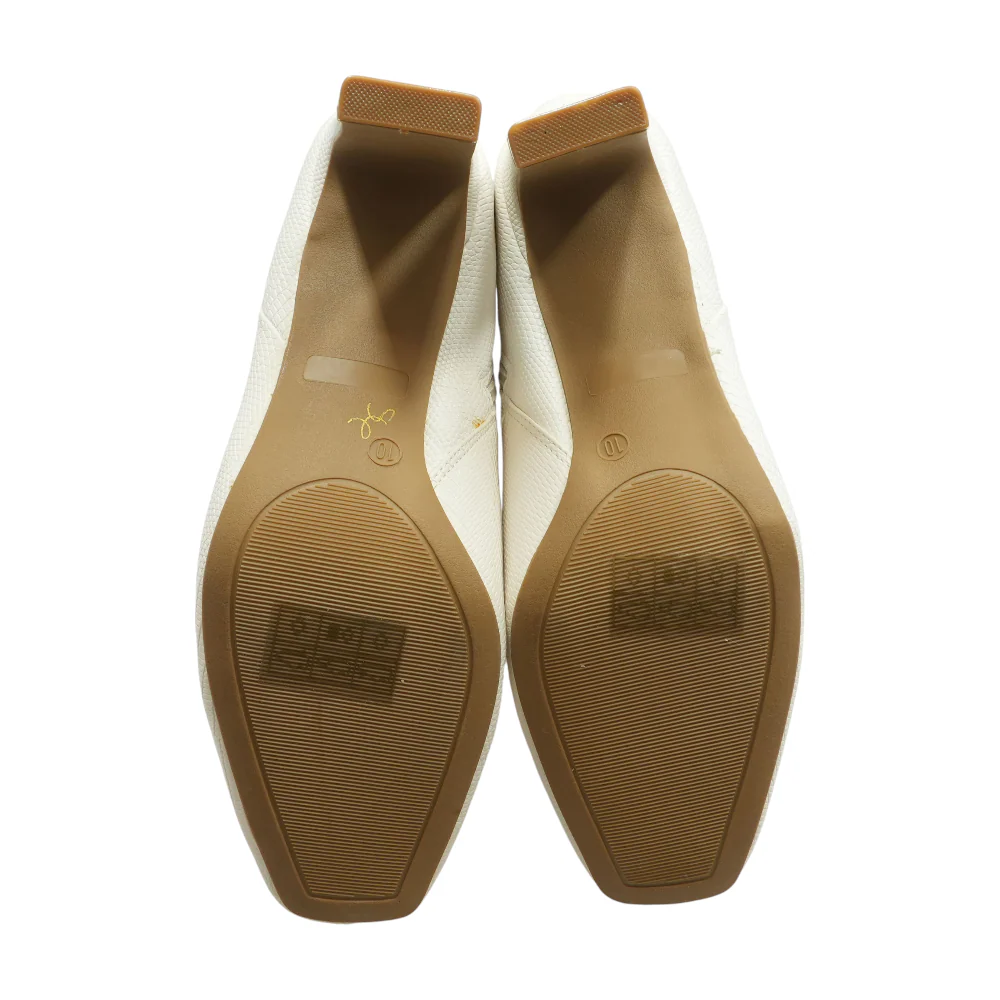 White Ankle Boots - Image 3