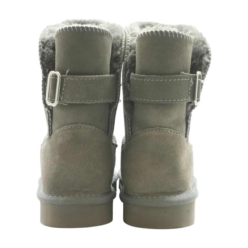 Gray Ankle Boots - Image 2