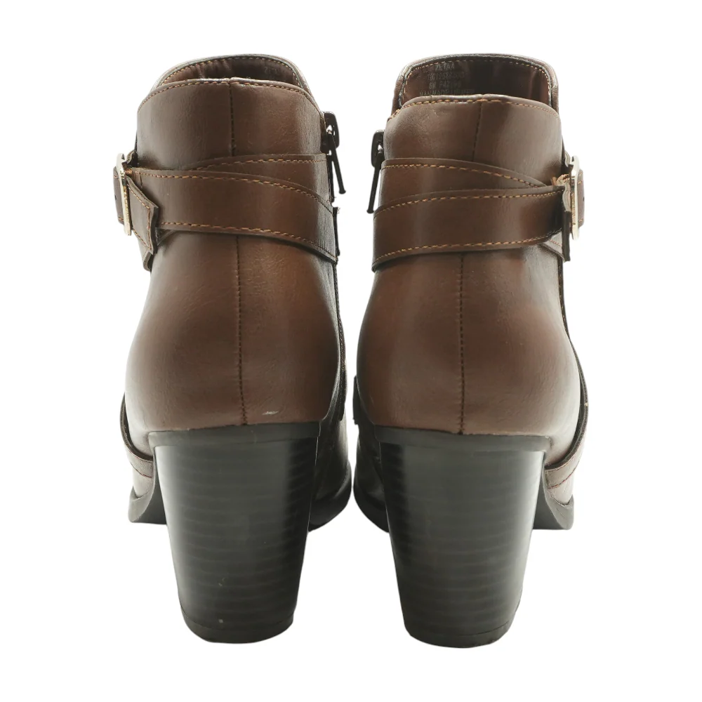 Brown Ankle Boots - Image 2