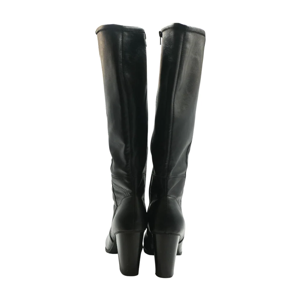 Black Knee-High Boots - Image 2