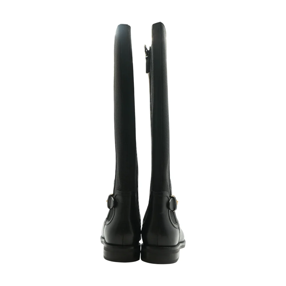 Black Knee-High Boots - Image 2