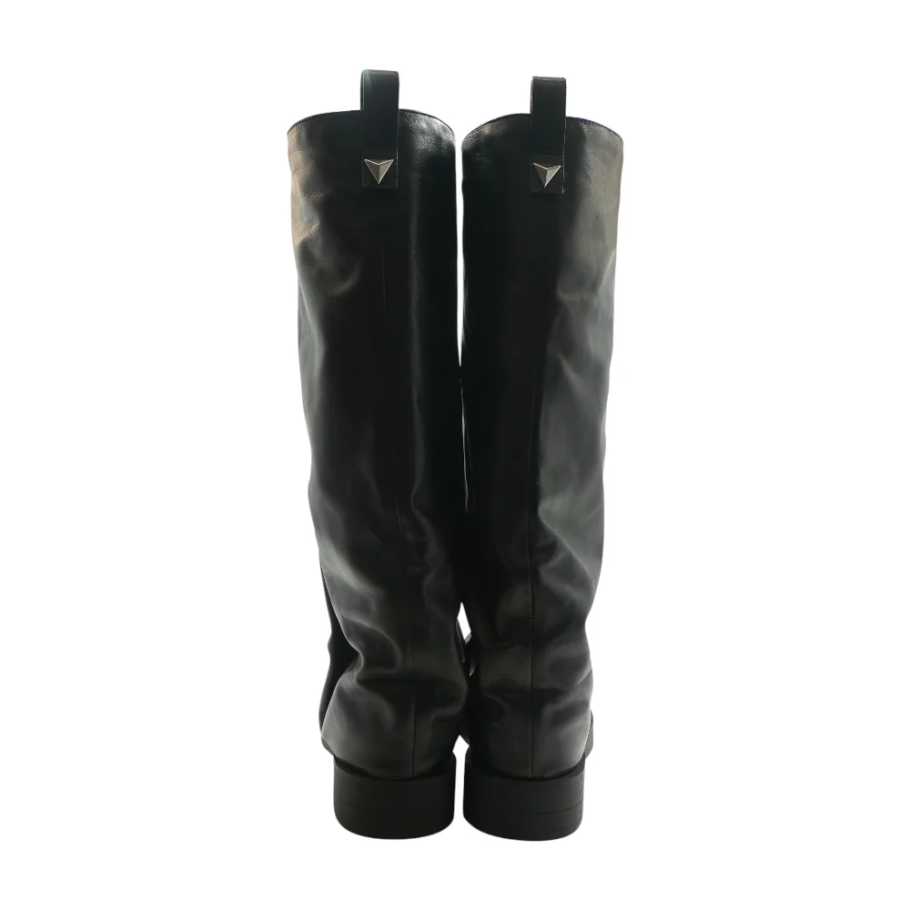 Black Knee-High Boots - Image 2