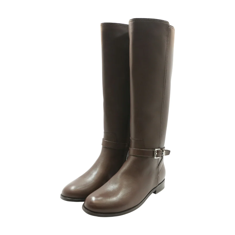 Brown Knee-High Boots