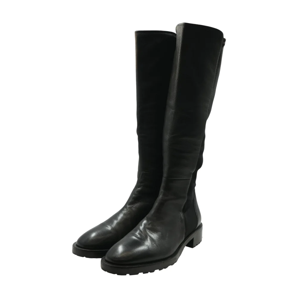 Black Knee-High Boots