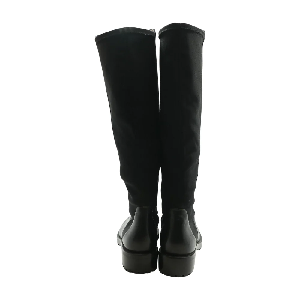Black Knee-High Boots - Image 2