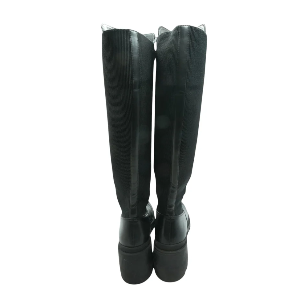 Black Over-the-Knee Boots - Image 2