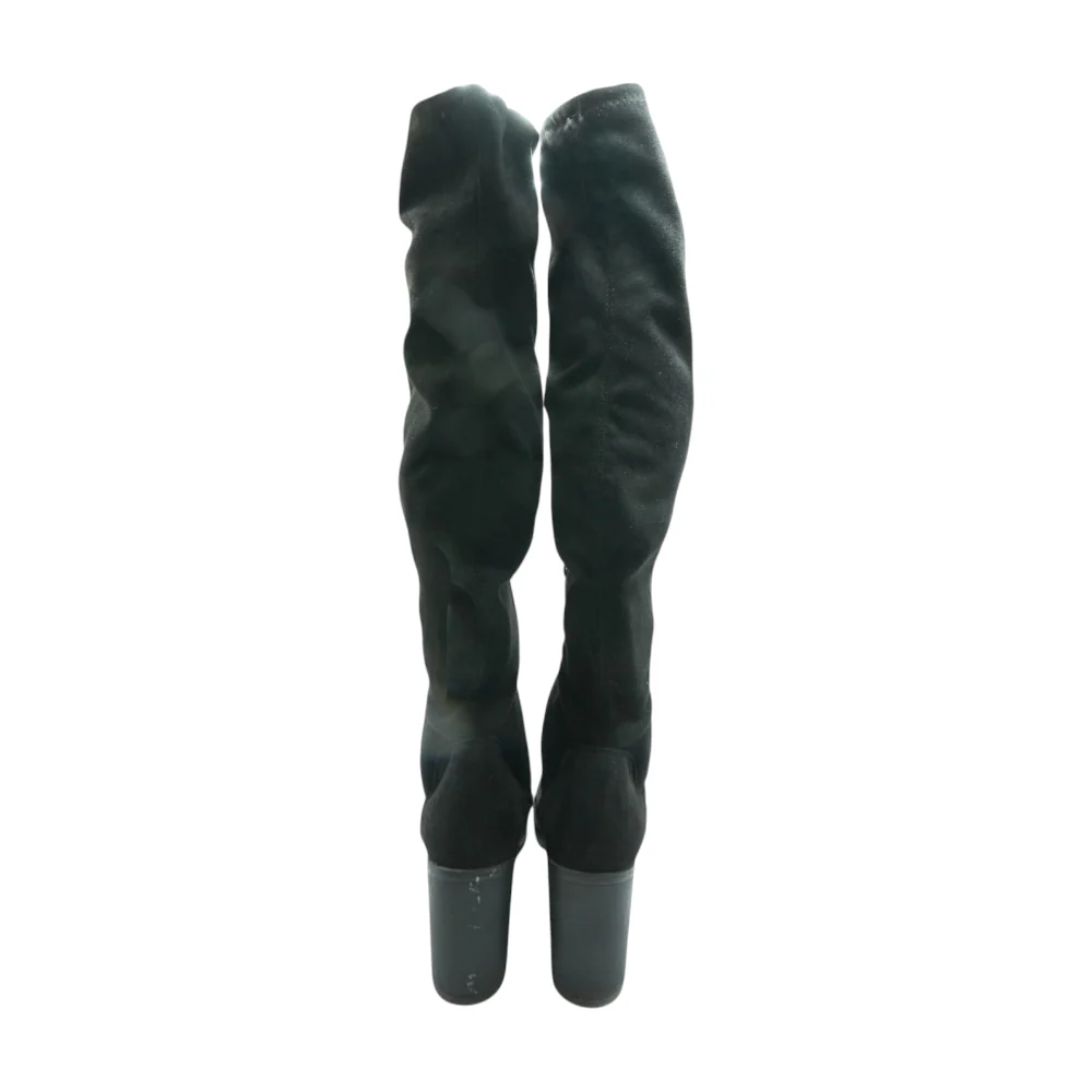 Black Over-the-Knee Boots - Image 2