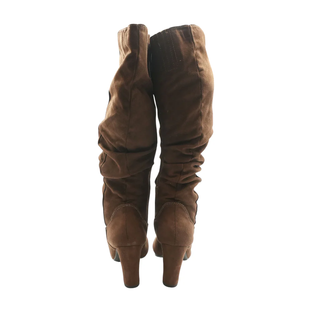Brown Knee-High Boots - Image 2