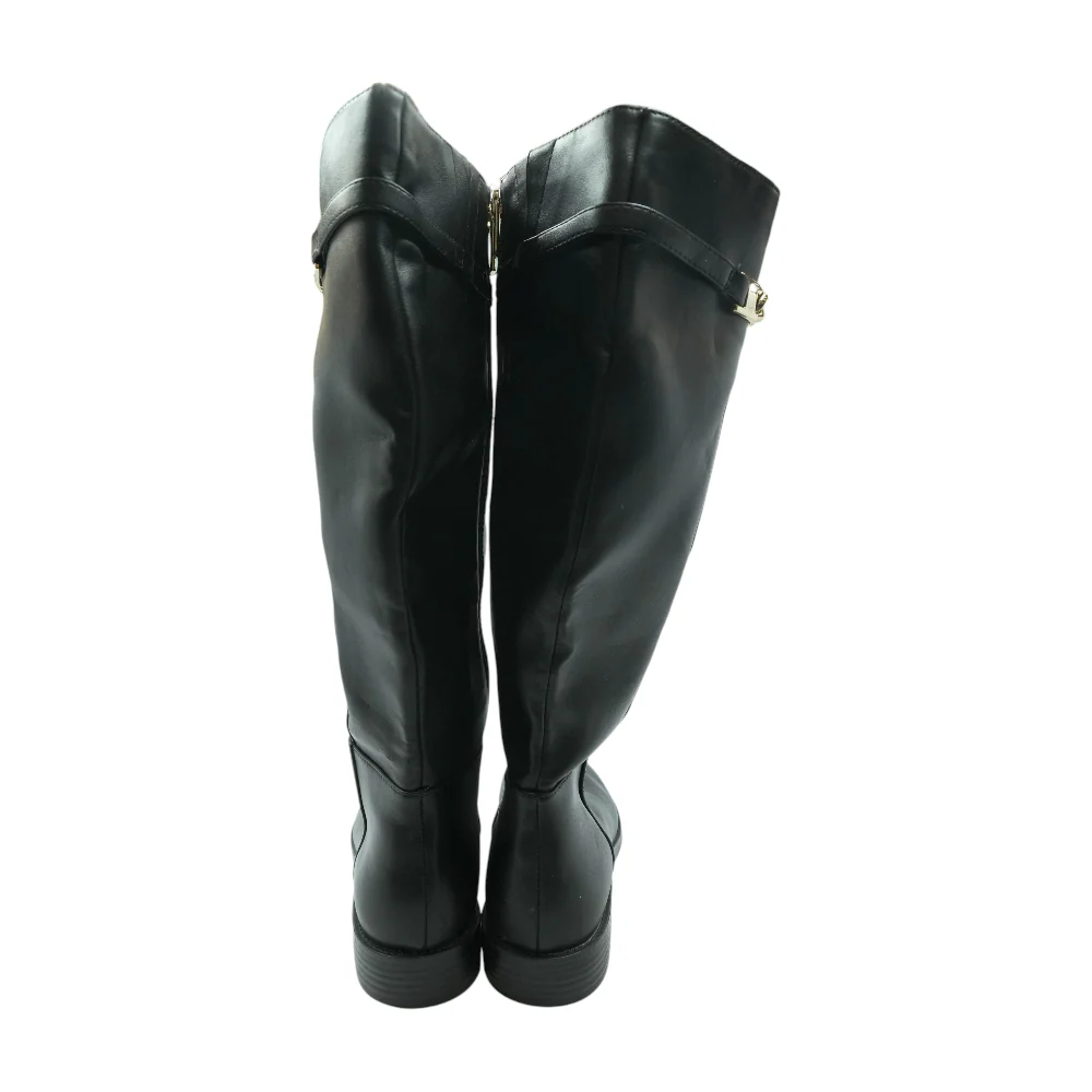 Black Knee-High Boots - Image 2