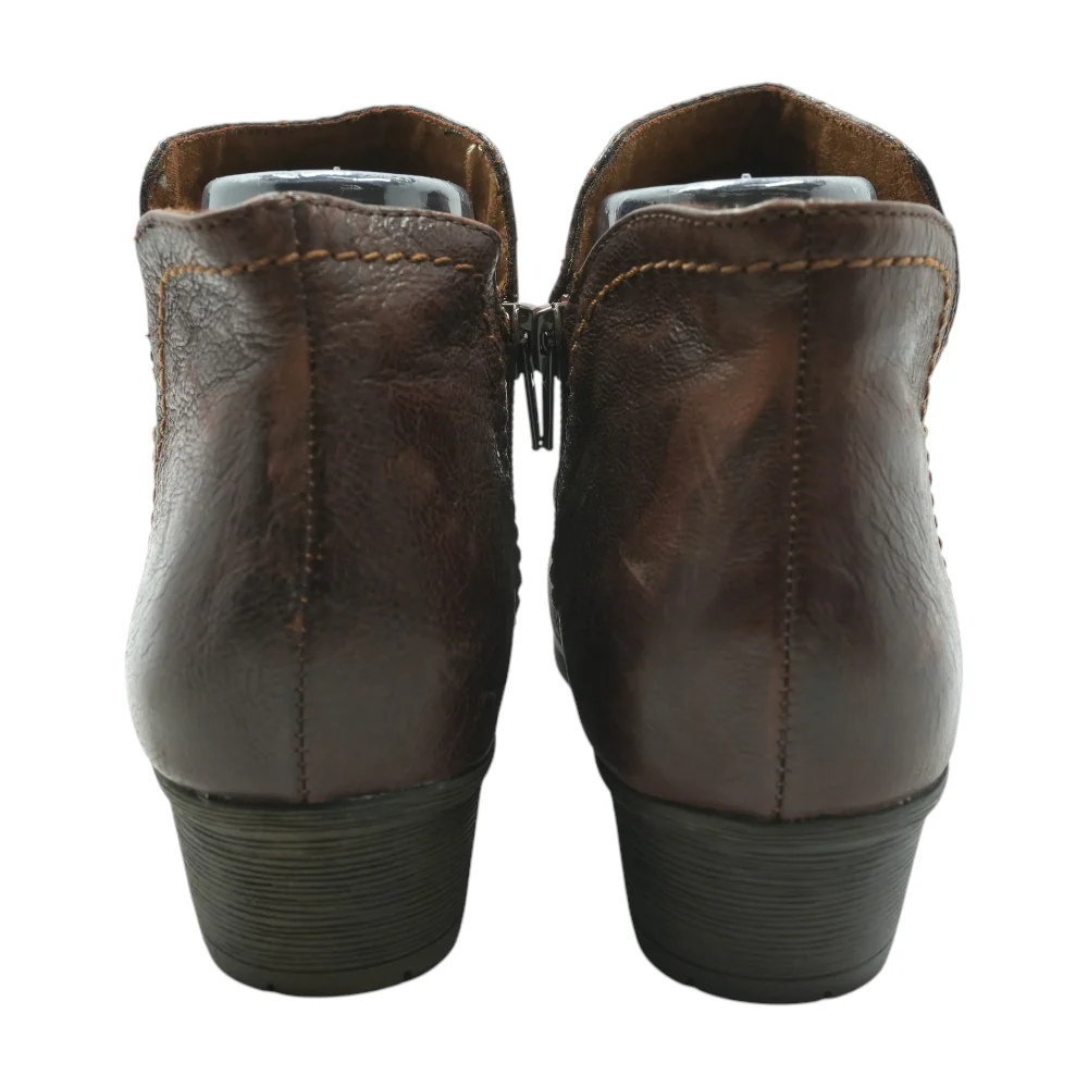 Brown Ankle Boots - Image 2
