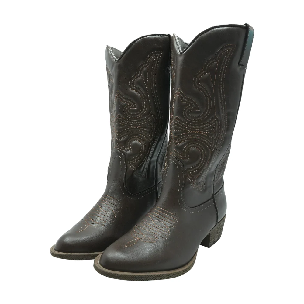 Brown Knee-High Boots