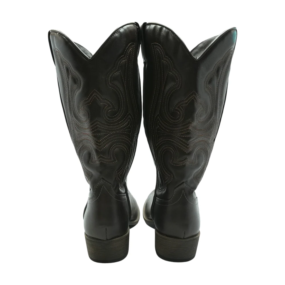 Brown Knee-High Boots - Image 2