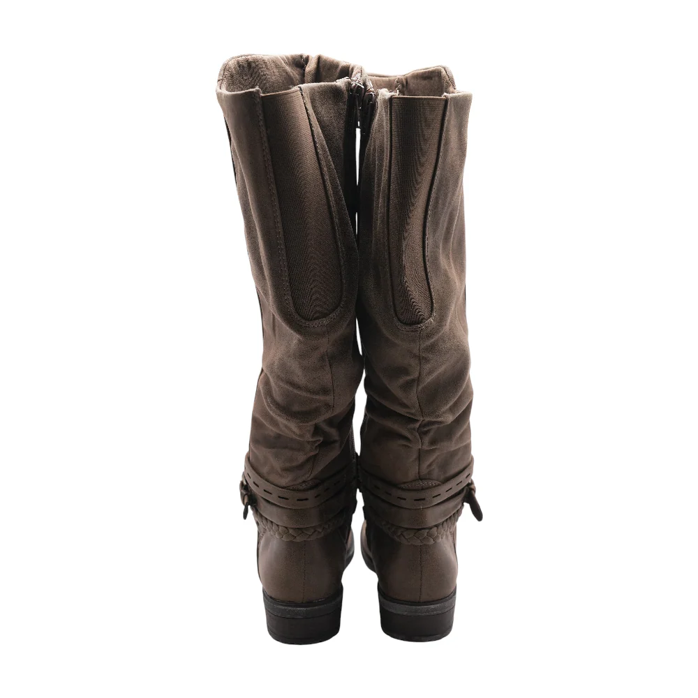 Brown Knee-High Boots - Image 2