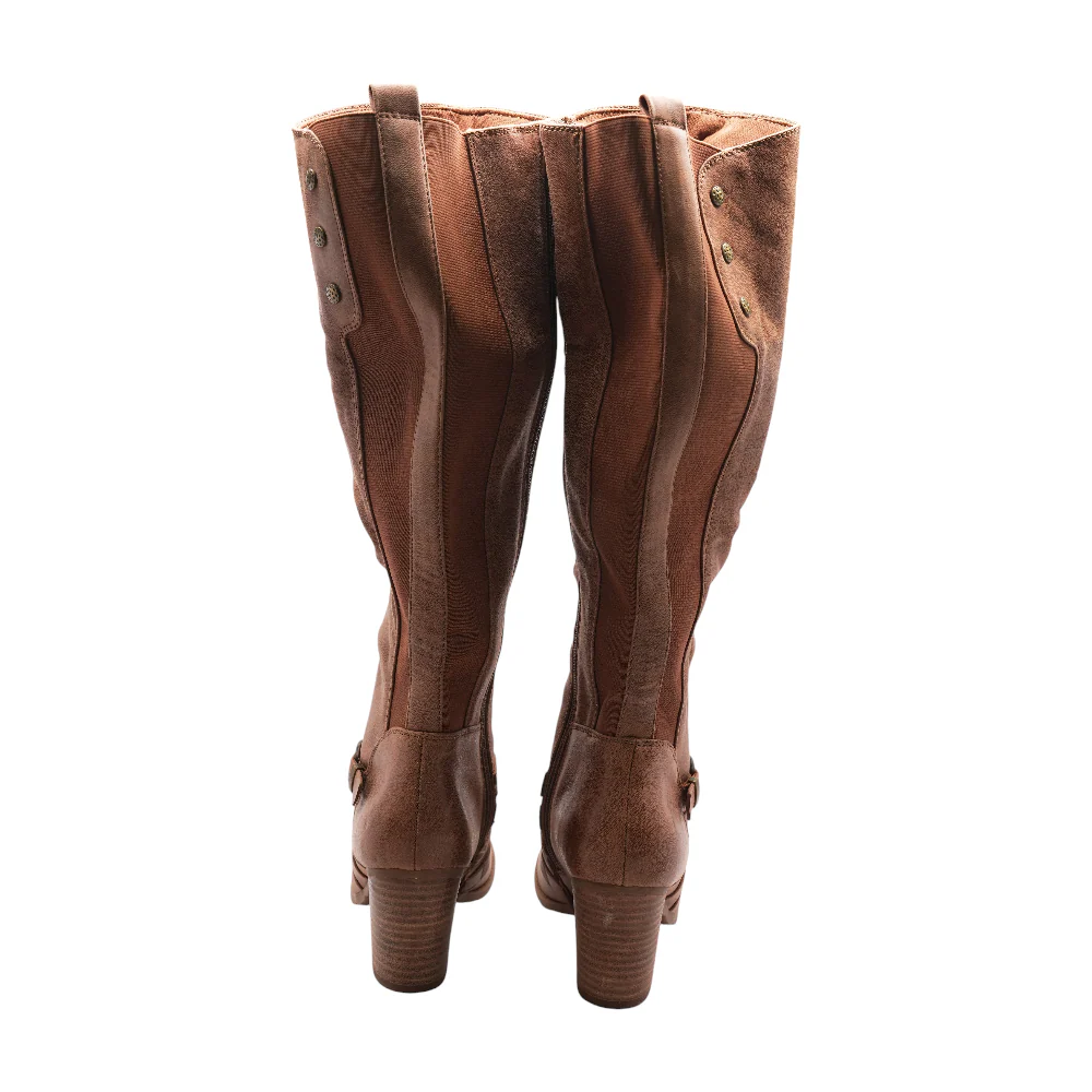 Brown Knee-High Boots - Image 2