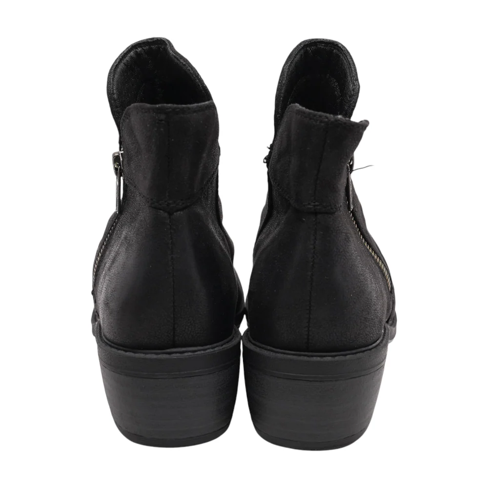Black Winter Boots - Image 2